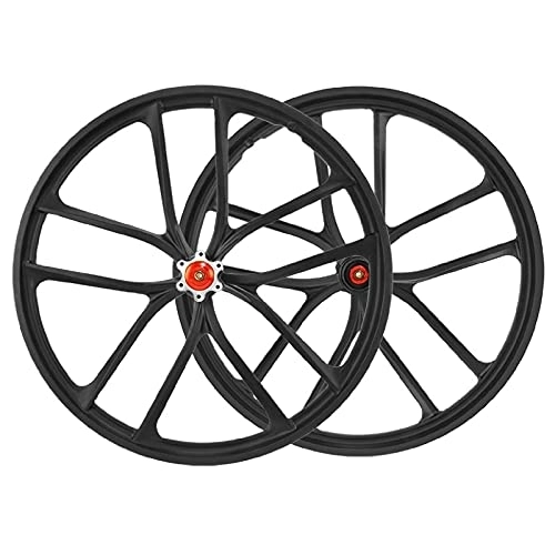 Mountain Bike Wheel : cvhtroe 20 Inch Bike Wheelset Aluminium Alloy, Double Wall Bicycle MTB Rim Hybrid / Mountain Wheels for 7 / 8 / 9 / 10 Speed