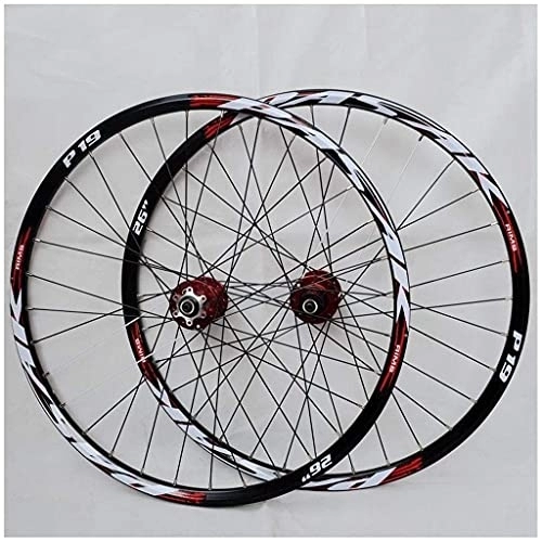 Mountain Bike Wheel : cvhtroe 27.5 Inch Mountain Bike Wheelset Aluminum Alloy Disc Brake 26 In Cycling Wheels for 7 / 8 / 9 / 10 / 11speed