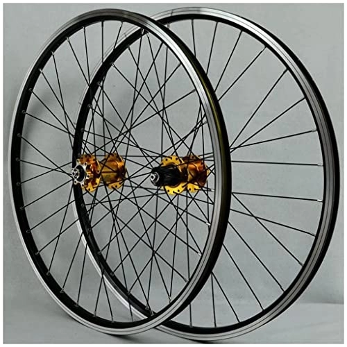 Mountain Bike Wheel : cvhtroe Mountain Bike Wheels V Brake 26 / 27.5 / 29 Inch Double Wall Aluminum Alloy Hybrid / MTB Rim Wheelset for 7 / 8 / 9 / 10 / 11 Speed Disc Brake