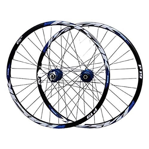 Mountain Bike Wheel : CWYP-MS 26 / 27.5 / 29 Inch Mountain Bike Wheelset Bicycle Wheel Wheelset (Front + Back) Double-Walled Made of Aluminum Alloy with Quick Change Disc Brake 32H 7-11 Speed Cassette