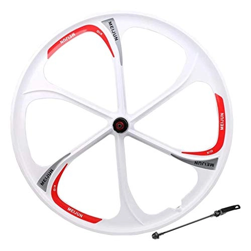 Mountain Bike Wheel : CWYP-MS Mountain bike rim 26 inch magnesium alloy pair of bike wheels bike rims bike rims bike wheels rear wheel 6-ray cassette V-brakes Quick Release 7 / 8 / 9 / 10 speed