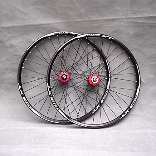 Mountain Bike Wheel : CWYP-MS MTB Bicycle Wheelset，26 / 27.5 / 29 In Mountain Bike Wheel set，Double Layer Alloy Rim Sealed Bearing 7-11 Speed Cassette Hub Disc Brake 1100g QR 24H (Size : 27.5inch)