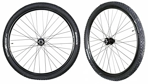 Mountain Bike Wheel : CyclingDeal WTB SX19 Rims Mountain Bike Bicycle 29er Disc Wheelset 29" QR Wheels & Tires - Good Value MTB 29 Inch Rear & Front Wheel Set - Compatible with Shimano 8 9 10 11 Speed