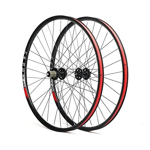 Mountain Bike Wheel : DREANNI Mountain Bike Wheels Set 29 Inch 8 / 9 / 10 / 11-Speed Cassette Type Disc Brake 32 Hole Aluminium Alloy Double Wall Section Rims Quick Release Sealed Bearings