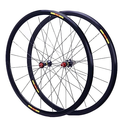 Mountain Bike Wheel : FARUTA 28" Mountain Bike Wheel Set, Mountain Bike Front / Rear Wheel, Ultralight 700C 30 mm Road Bike Wheelset, Quick Release 8-11 Speed