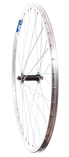 Mountain Bike Wheel : FireCloud Cycles FRONT 26" SILVER ALLOY MOUNTAIN Bike Bicycle WHEEL QUICK RELEASE (Standard Fit)