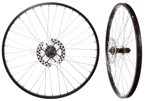Mountain Bike Wheel : FireCloud Cycles Pair 26" Q / R DISC(+ ROTORS)& RIM BRAKE BIKE CASSETTE WHEELS 7 / 8 / 9 / 10sp BLACK NEW