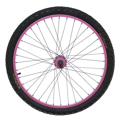 Mountain Bike Wheel : FireCloud Cycles SABRE Rear PINK 24" MOUNTAIN BIKE WHEEL - 5 6 7 Speed (Disc) Includes TYRE