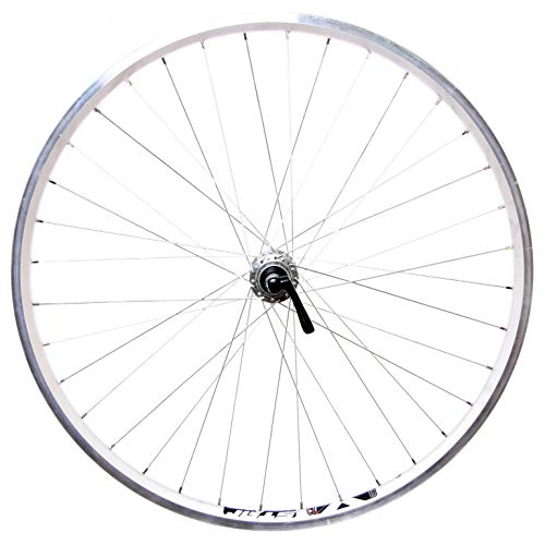 Mountain Bike Wheel : FireCloud Cycles SHIMANO DEORE 26" Mountain Bike Rear Bicycle Wheel - 7 8 9 10 Speed Q / R Silver