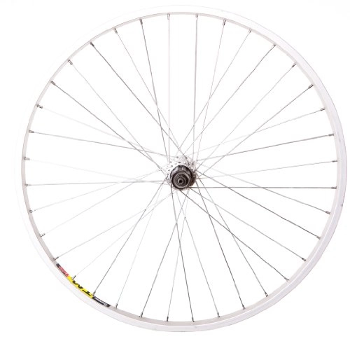 Mountain Bike Wheel : FireCloud Cycles Silver 26" Rear Cassette 7 / 8 / 9 Speed Wheel Mountain Bike / CYCLE Quick Release