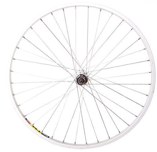 Mountain Bike Wheel : FireCloud Cycles Silver Alloy REAR 26" 7 SPEED CASSETTE WHEEL - MOUNTAIN BIKE / CYCLE Quick Release