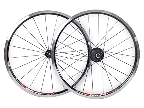 Mountain Bike Wheel : Foldable Bike Wheels 20 Inch 406 / 451mm BMX Rim Brake Wheels For MTB Bicycle 20 / 24 Holes Quick Release Hub 100 / 130mm 7 / 8 / 9 / 10 / 11 Speed Cassette (Color : 451 Black)