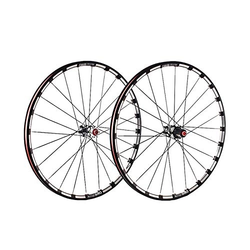 Mountain Bike Wheel : FREEDOH Mountain Bike Wheel 26 / 29 Inch 24 Holes MTB Bike Quick-Release Rims Six-Hole Disc Brake Carbon Fiber High-Strength Hub Compatible 7 / 8 / 9 / 10 / 11 Speed, 26inch