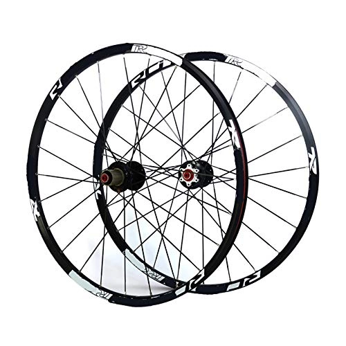 Mountain Bike Wheel : FREEDOH Mountain Bike Wheelset (Front / rear) 26 / 27.5 Inch Aluminum Alloy Double-Layer Rim MTB Bike Rims Compatible 7 / 8 / 9 / 10 / 11 S Disc Brake, 27.5inch