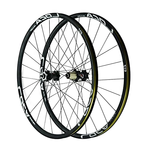 Mountain Bike Wheel : GAOZHE 26 / 27.5 / 29 Inch Bike Wheelset Disc Brake 24 Holes Mountain Bike MTB Rim Quick Release Ultralight Alloy Front and Rear Wheel 8 9 10 11 12 Speed (Color : Silver, Size : 27.5in)