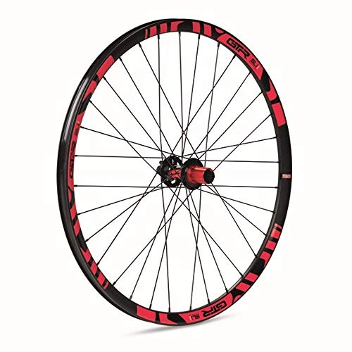 Mountain Bike Wheel : GTR SL MTB Rear Wheel Unisex Adult Red 29" x 20mm