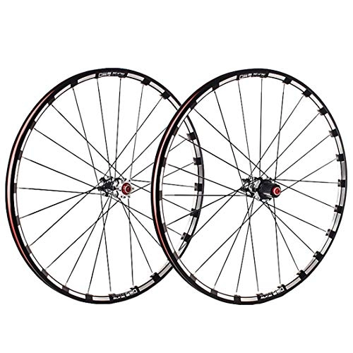 Mountain Bike Wheel : JESSIEKERVIN YY3 Carbon Fiber Mountain Bike Wheel Set 5 Palin 26 / 27.5 / 29 Inch Quick Release Barrel Shaft 120 Ring (Size : RX233)