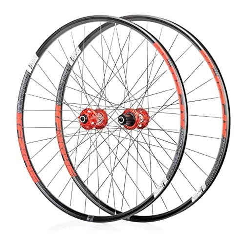 Mountain Bike Wheel : LYTBJ MTB Bike Wheels 26 Inch 27.5 29er, Double Wall Aluminum Alloy Quick Release Hybrid / Mountain Rim Hub Discbrake 11 Speed