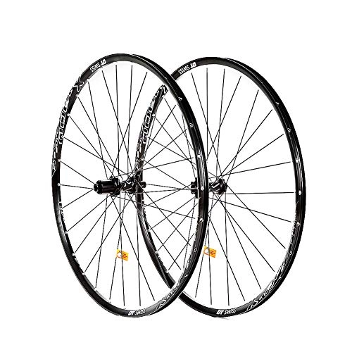 Mountain Bike Wheel : LYzpf Mountain Bike Wheel Front Rear Set Rims Disc Bicycle 4 Bearing 27.5 / 29 inch Disc Brake Aluminum Alloy Equipment Accessories, 27.5inch