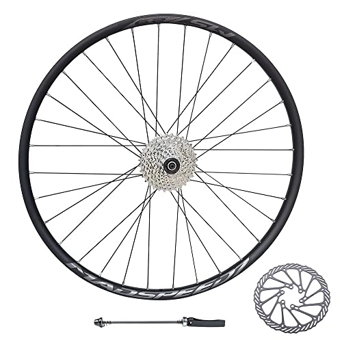 Mountain Bike Wheel : Madspeed7 QR 29" 29er (ETRTO 622x20) MTB Mountain Bike Disc REAR Wheel + 8 Speed Cassette (11-36t) + 160mm Disc Rotor - Taiwan Sealed Bearings Hub (Very Smooth Hub)