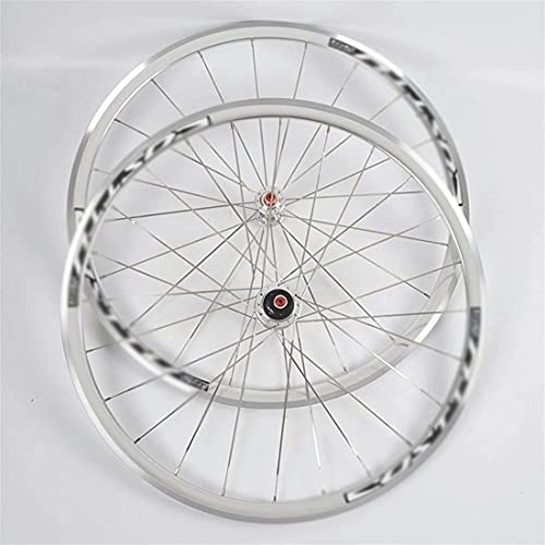 Mountain Bike Wheel : MGCD 700C Front Or Rear Wheel, 32H Aluminum Alloy Hub MTB Wheels, Quick Release Disc Brakes, 7-11 Speed Low-Resistant Flat Spokes Bicycle Accessory