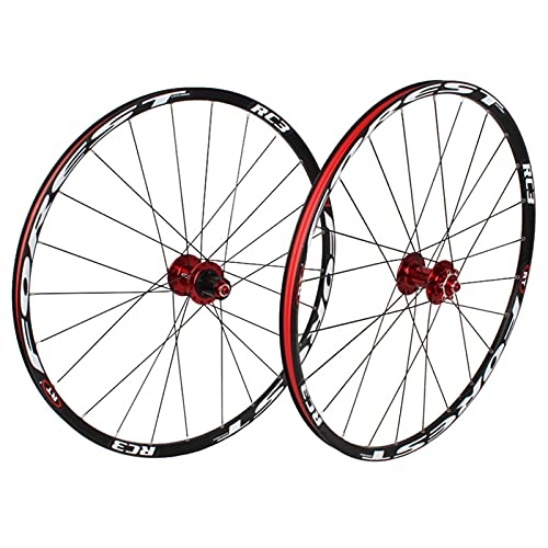 Mountain Bike Wheel : MGRH Mountain Bike Wheelset 26 / 27.5 Inch Front Rear MTB Bike Wheel Set Disc Rim Brake 24H 7-11 Speed Sealed Bearings Hub Hybrid Touring Bike 27.5 inch