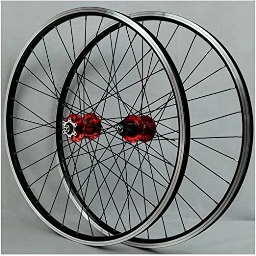 Mountain Bike Wheel : Mountain Bike Wheel Set 26 27.5 29 Inch Jiuyu Peilin Dual Wall Aluminum Alloy Hybrid, Suitable For 7-11 Speed Brakes (Size : 29 INCH)