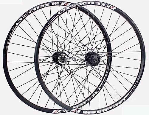 Mountain Bike Wheel : Mountain bike wheelset 24 / 26 / 27.5 inch Disc Brake rims Front 2+ rear 2 Sealed bearing hubs Support 7-10 speed cassette QR (Size : 27.5in)