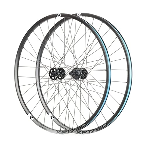 Mountain Bike Wheel : Mountain Bike Wheelset 26 / 27.5 / 29" Disc Brake MTB Quick Release Wheels Rim 32H Hub For 11 / 12 Speed 1670g (Color : White, Size : 26inch)