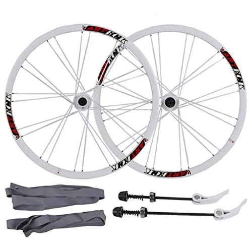Mountain Bike Wheel : Mountain Bike Wheelset 26 / 27.5 Inches Aluminum Alloy MTB Cycling Wheels The Classic 6 Pawl 72 Click System Barrel Shaft Quick Release Disc Brake Wheel Set, A, 27.5in