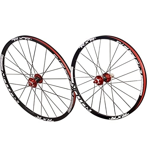 Mountain Bike Wheel : Mountain Bike Wheelset 26" Bicycle Rim MTB Disc Brake Quick Release Wheels 28H Hub For 7 / 8 / 9 / 10 / 11 Speed Cassette Flywheel 2028g