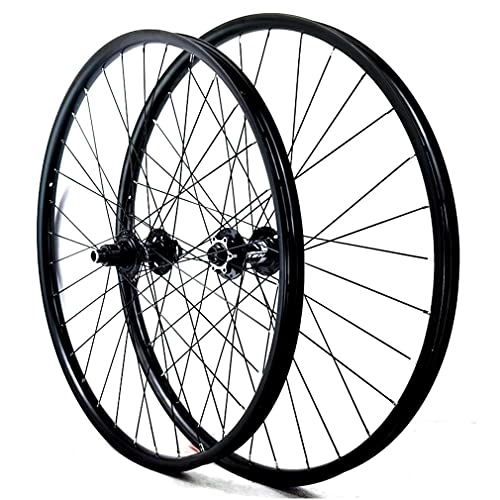Mountain Bike Wheel : Mountain Bike Wheelset 27.5" / 29" Bicycle Rim Cycling Wheels Disc Brake 32 Holes Bolt On Hub For 7 / 8 / 9 / 10 / 11 / 12 Speed Cassette MTB Wheel 1955g (Size : 29inch, Type : B) (A 27.5inch)
