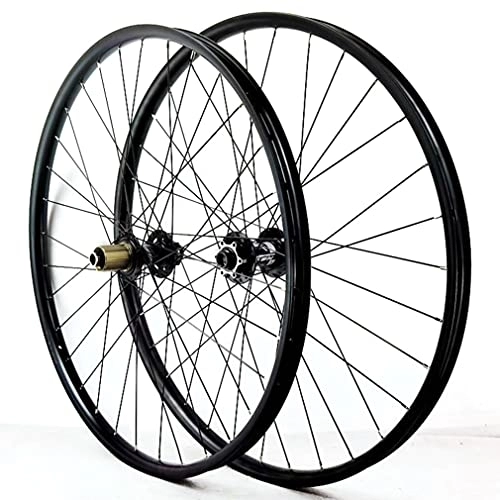Mountain Bike Wheel : Mountain Bike Wheelset Disc Brake 27.5" / 29" Cycling Wheels Bicycle Rim 32 Holes Hub Bolt On For 7 / 8 / 9 / 10 / 11 / 12 Speed Cassette MTB Wheel 1955g (Size : 27.5inch, Type : A) (A 29inch)