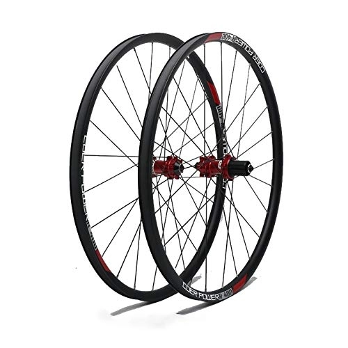 Mountain Bike Wheel : Mountain Wheel Set, Bike Wheel 26, 27.5, 29 Inches Aluminum Alloy Six Nail Disc Brake Four Bearings Suitable for Bicycles Bike Front Wheel Rear Wheel (27.5 inch)