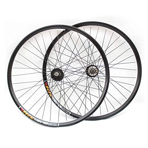 Mountain Bike Wheel : MTB MTB Bike Wheelset 27.5 Inch, Double Wall Hybrid / Mountain Bike Quick Release Disc Brake Bearings Hub 10 Hole 8 9 10 Speed Wheels (Size : 26 inch)