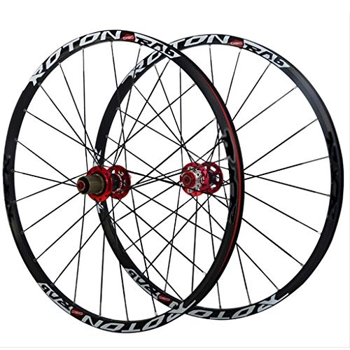 Mountain Bike Wheel : MZPWJD Mountain Bike Wheelset Bicycle Wheels Double Wall Alloy Rim Carbon Drum F2 R5 Palin Bearing Quick Release Disc Brake 24H 11 Speed 1820g (Color : A, Size : 27.5inch)