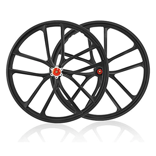 Mountain Bike Wheel : QDY-Mountain Bike Wheel Set 20 inch Bicycle Wheel Magnesium Alloy Wheel Integrated Wheel Cassette Wheel