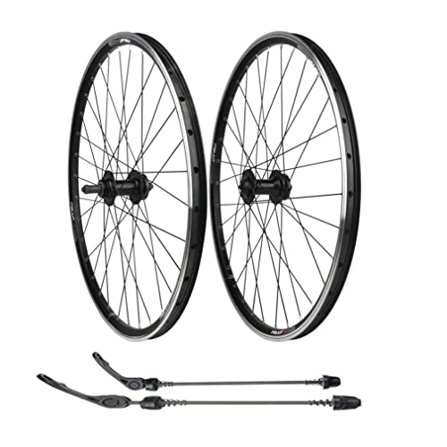 Mountain Bike Wheel : QHIYRZE 20 / 26" Mountain Bike Wheelset Quick Release Wheels MTB Disc Brake V Brake Bicycle Rim 32H QR Hub For 7 / 8 / 9 / 10 Speed Rotary Flywheel 2141g (Size : 20in, Color : V / Disc brake)