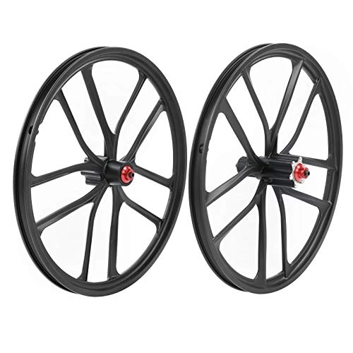 Mountain Bike Wheel : SALALIS Disc Brake Wheel Combo, Stylish Black Casette Wheel Set for Mountain Bike for 20in Bicycle