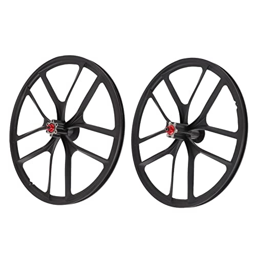 Mountain Bike Wheel : Semiter Bicycle Disc Brake Wheelset, Alloy Mountain Cycling Disc Brake Wheelset Fashionable Colors Durable Excellent Workmanship for Cycling