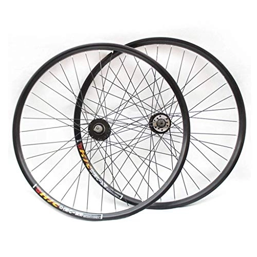 Mountain Bike Wheel : SLRMKK MTB Bike Wheelset 27.5 Inch, Double Wall Hybrid / Mountain Bike Quick Release Discbrake Bearings Hub 10 Hole 8 9 10 Speed