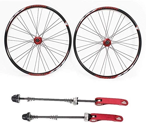 Mountain Bike Wheel : SLRMKK wheelset 29 inch rear / front, mountain bike bicycle wheels ultralight double-walled aluminum alloy bicycle rim discbrake quick release 32H 8-11 speed