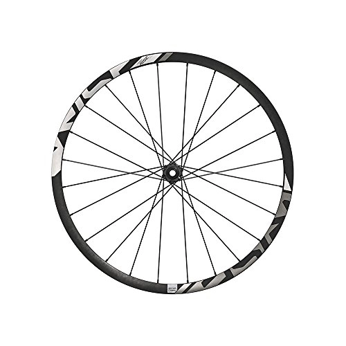 Mountain Bike Wheel : SRAM MTB Wheels Unisex's Rise 60-29 inches Front-Ust Carbon Clincher-Tubeless Compatible 60-29-Inch Black