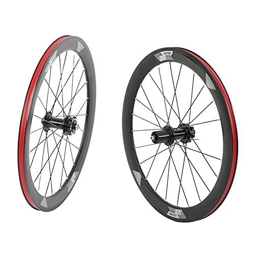 Mountain Bike Wheel : SUNGOOYUE Bicycle Wheelset, MTB Bike Wheelset 8‑11 Speed Cycling Wheels 20in Disc Brake V Brake Aluminum Alloy Rim
