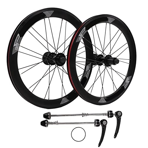 Mountain Bike Wheel : SUNGOOYUE Bike Wheelset, 20 Inches Mountain Cycling Wheels & Quick Release Axles & Gasket