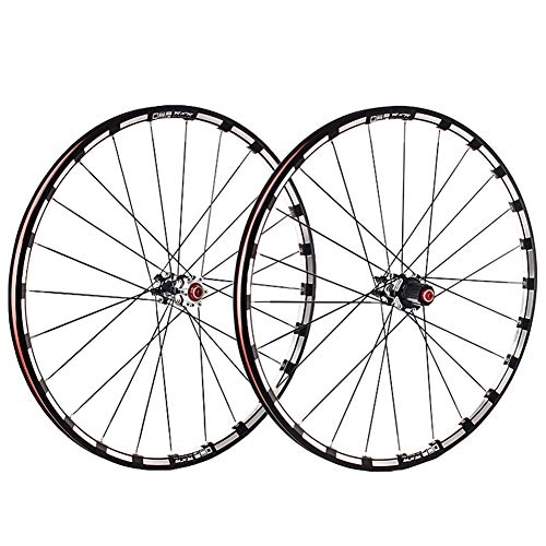 Mountain Bike Wheel : TABN Carbon Fiber Mountain Bike Wheel Set 5 Palin 26 27.5 29 Inch Quick Release Barrel Shaft 120 Ring, Barrelaxisversion, 27.5