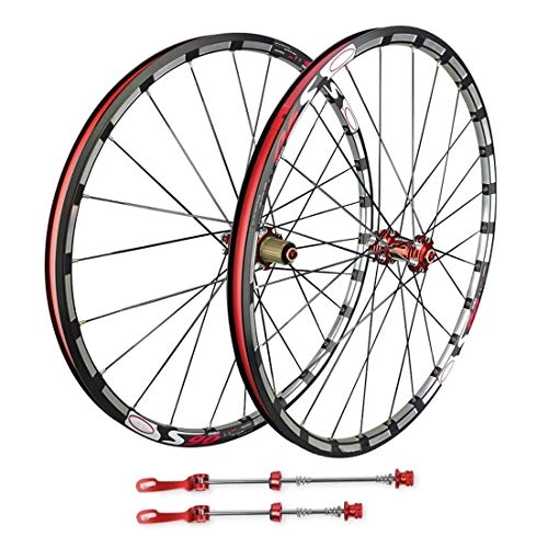 Mountain Bike Wheel : TianyiTrade 27.5" Wheel Mountain Bike Hub Rims 24H Double Wall Disc Brake 1950g / Pair