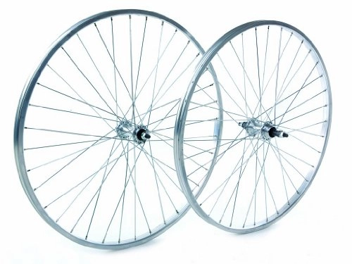 Mountain Bike Wheel : Tru-build Wheels RGR810 Rear Wheel - Silver, 26 x 1.75 Inch