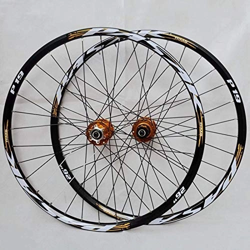 Mountain Bike Wheel : TYXTYX 26 27.5 29 Inch Bike Wheelset, Ultralight MTB Mountain Bicycle Wheels, Double Layer Alloy Rim Quick Release 7 8 9 10 11 Speed Disc Brake