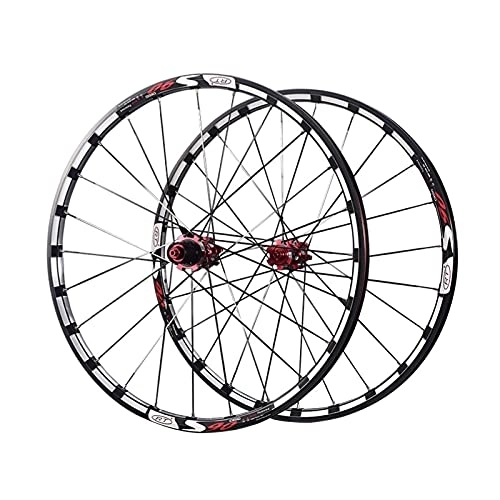 Mountain Bike Wheel : TYXTYX 26 Inch MTB Rear Wheels, Double Wall Aluminum Alloy 27.5 ER Bicycle Wheel Disc Brake 24 Hole Hybrid / Mountain Rim 11 Speed Wheels